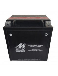 Baterie moto Midac AGM 30Ah, 166x126x177 - Sorgeti.ro