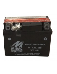 Baterie moto Midac AGM 4Ah, 113x70x86 - Sorgeti.ro