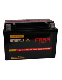 Baterie moto Faam AGM 10h, 152x88x106 - Sorgeti.ro