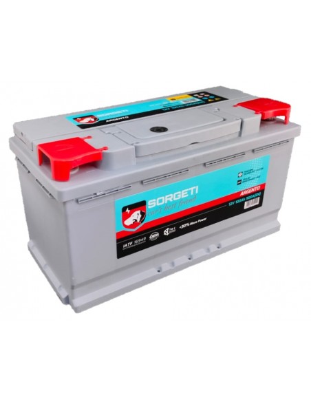 Baterie auto 100Ah Sorgeti Argento 353x175x190 900A 12V - Sorgeti.ro
