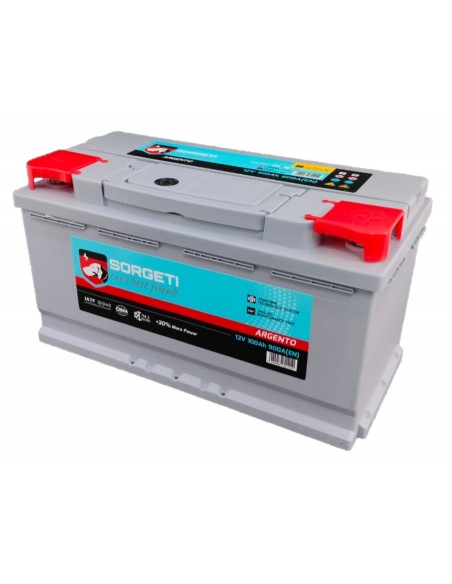 Baterie auto 100Ah Sorgeti Argento 353x175x190 900A 12V - Sorgeti.ro