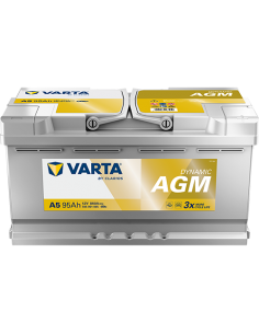 Baterie auto 95Ah Varta Dynamic AGM Start-Stop 353x175x190 850A 12V - Sorgeti.ro