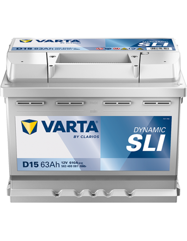 Baterie auto 63Ah Varta Dynamic SLI 242x175x190 610A 1 - Sorgeti.ro