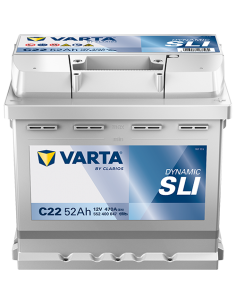 Baterie auto 52Ah Varta Dynamic SLI 207x175x190 470A - Sorgeti.ro