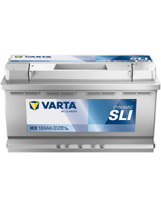 Baterie auto 100Ah Varta Dynamic SLI 353x175x190 830A - Sorgeti.ro