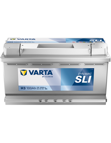 Baterie auto 100Ah Varta Dynamic SLI 353x175x190 830A 1 - Sorgeti.ro