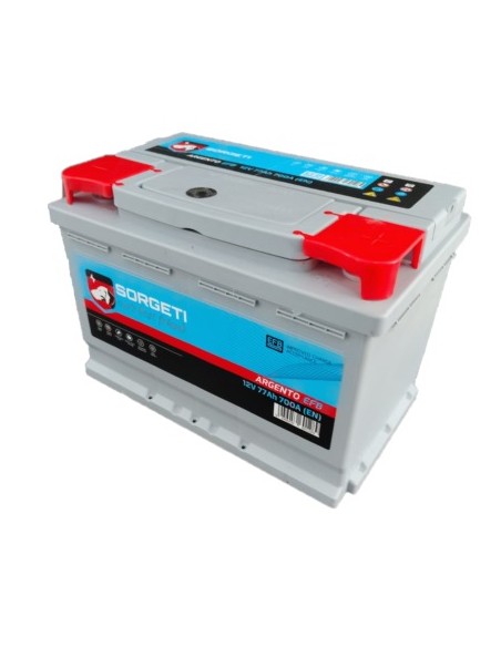 Baterie auto 77Ah Sorgeti Argento EFB Start-Stop 278x175x190 700A 12V - Sorgeti.ro