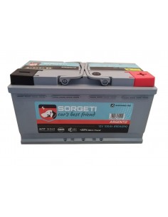 Baterie auto 100Ah Sorgeti Argento 353x175x190 860A 12V - Sorgeti.ro