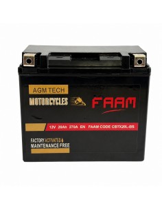Baterie moto Faam AGM 20Ah, 175x87x155 - Sorgeti.ro