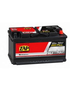 Baterie auto 100Ah Zap Plus 353x175x190 760A 12V - Sorgeti.ro