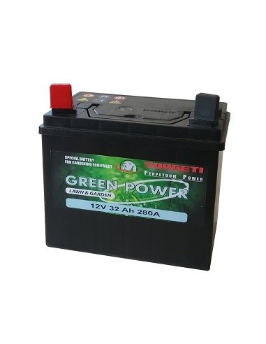 Baterie tractoras Sorgeti Green Power 32Ah borna inversa - Sorgeti.ro