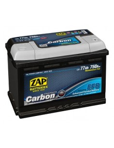 Baterie auto ZAP CARBON EFB Start & Stop 77Ah - Sorgeti.ro