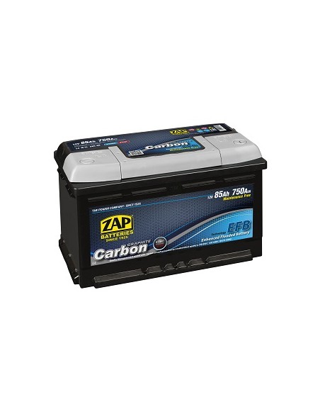 Baterie auto ZAP CARBON EFB Start & Stop 85Ah - Sorgeti.ro