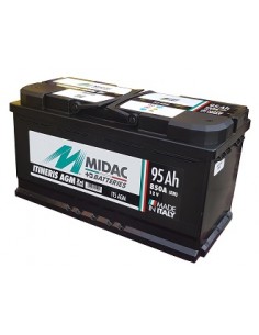 Baterie auto 95Ah Midac Itineris AGM Start-Stop 353x175x190 850A 12V - Sorgeti.ro