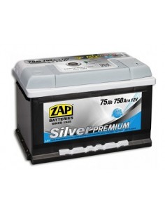 Baterie auto ZAP Silver Premium 75Ah - Sorgeti.ro
