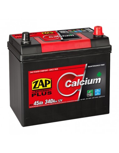 Baterie auto ZAP Plus Japan 45Ah 1 - Sorgeti.ro
