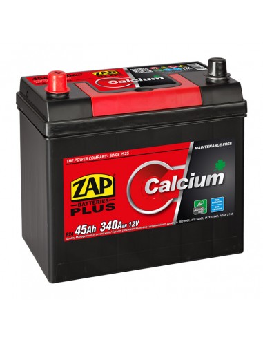 Baterie auto ZAP Plus Japan 45Ah borna inversa - Sorgeti.ro