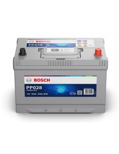 Baterie auto 95Ah Bosch Power Plus 306x175x220 840A 12V, polaritate normala 1 - Sorgeti.ro