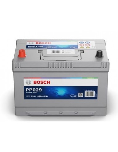 Baterie auto Bosch Power Plus Asia 95Ah borna inversa - Sorgeti.ro