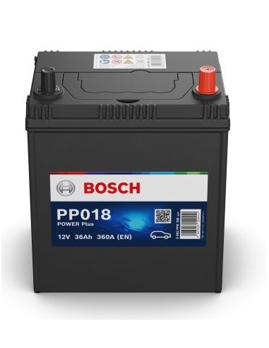 Baterie auto 36Ah Bosch Power Plus 187x127x220 360A 12V, polaritate normala 1 - Sorgeti.ro