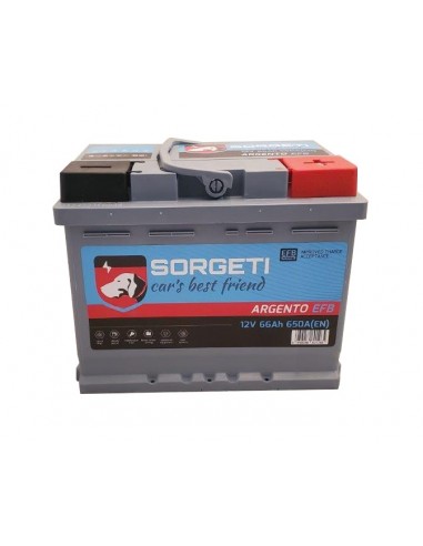 Baterie auto SORGETI ARGENTO EFB Start & Stop 66Ah 1 - Sorgeti.ro