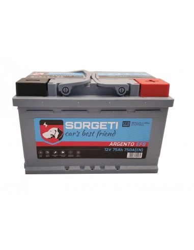 Baterie auto SORGETI ARGENTO EFB Start & Stop 75Ah 1 - Sorgeti.ro