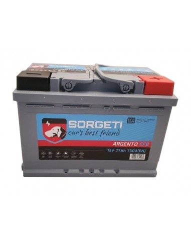 Baterie auto SORGETI ARGENTO EFB Start & Stop 77Ah 1 - Sorgeti.ro