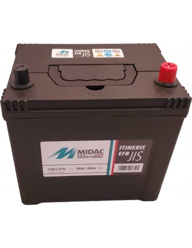 Baterie auto 65Ah Midac Itineris JIS EFB Start-Stop 230x170x226 560A 12V 1 - Sorgeti.ro