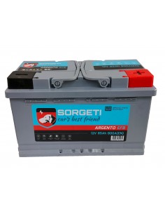 Baterie auto 85Ah Sorgeti Argento EFB Start-Stop 315x175x190 800A 12V - Sorgeti.ro