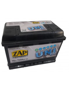 Baterie auto 70Ah Zap Uni Gel Start-stop 278x175x190 760A 12V - Sorgeti.ro