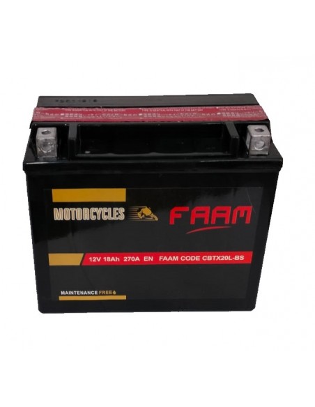 Baterie moto Faam AGM 18Ah, 175x87x155 - Sorgeti.ro