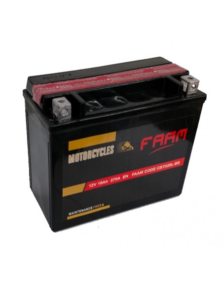 Baterie moto Faam AGM 18Ah, 175x87x155 - Sorgeti.ro